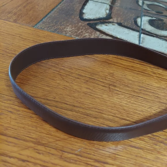 Collectif brown belt leather large work cowgirl career - Picture 4 of 8